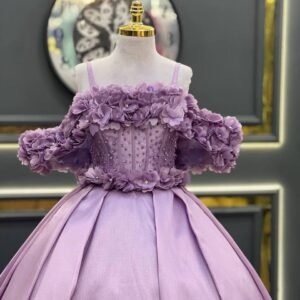 فستان خطبة بنفسج