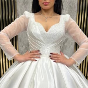 فستان زفاف ملكي تركي