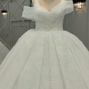 فستان زفاف ملكي تركي